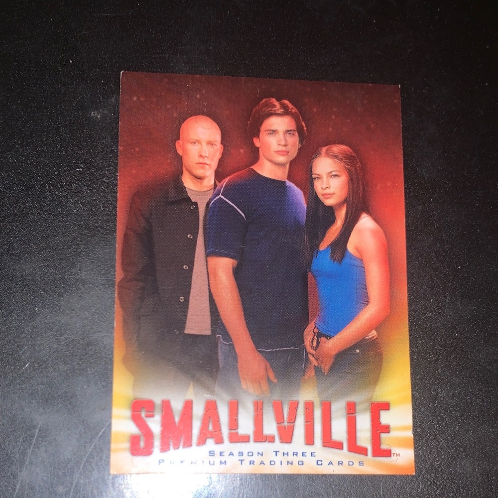 Smallville Advertisement Season Three Trading Cards